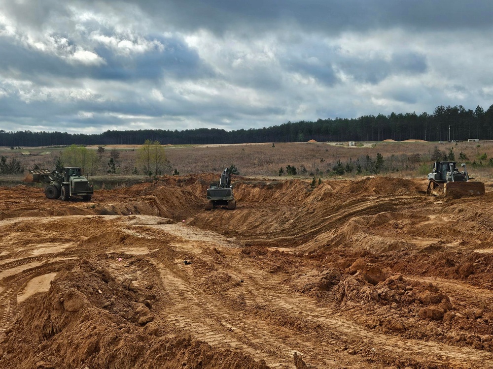 NMCB 133 Build Demo Pond for ERDC