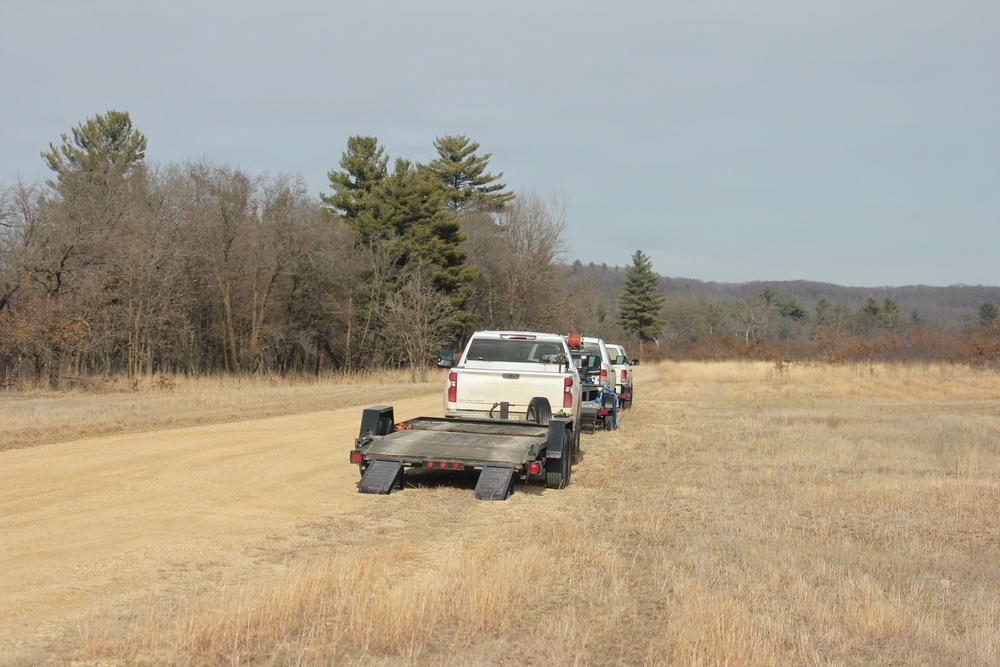 U.S. Forest Service-Fort McCoy partnership leads to effective beginning to 2026 prescribed burn season on post