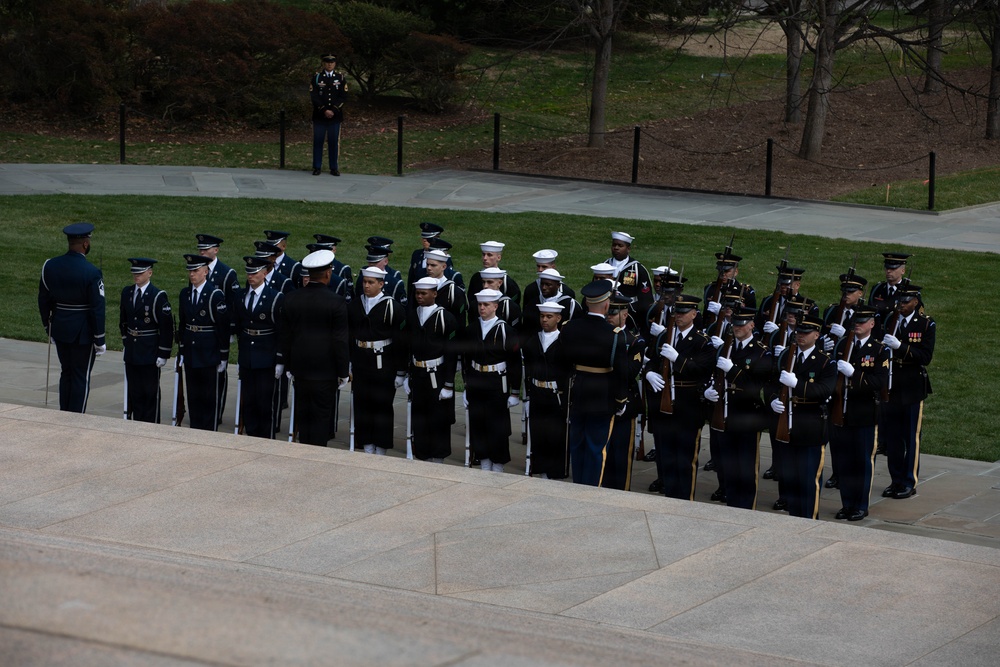 Armed Forces Full Honors Wreath-Laying Ceremony