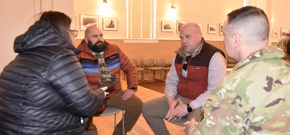 Assistant Secretary of the Army for Civil Works meets with local media in Nome