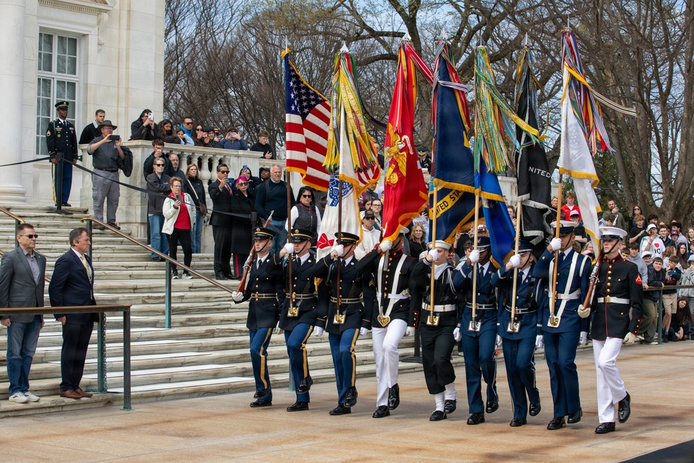 Armed Forces Full Honors Wreath-Laying Ceremony