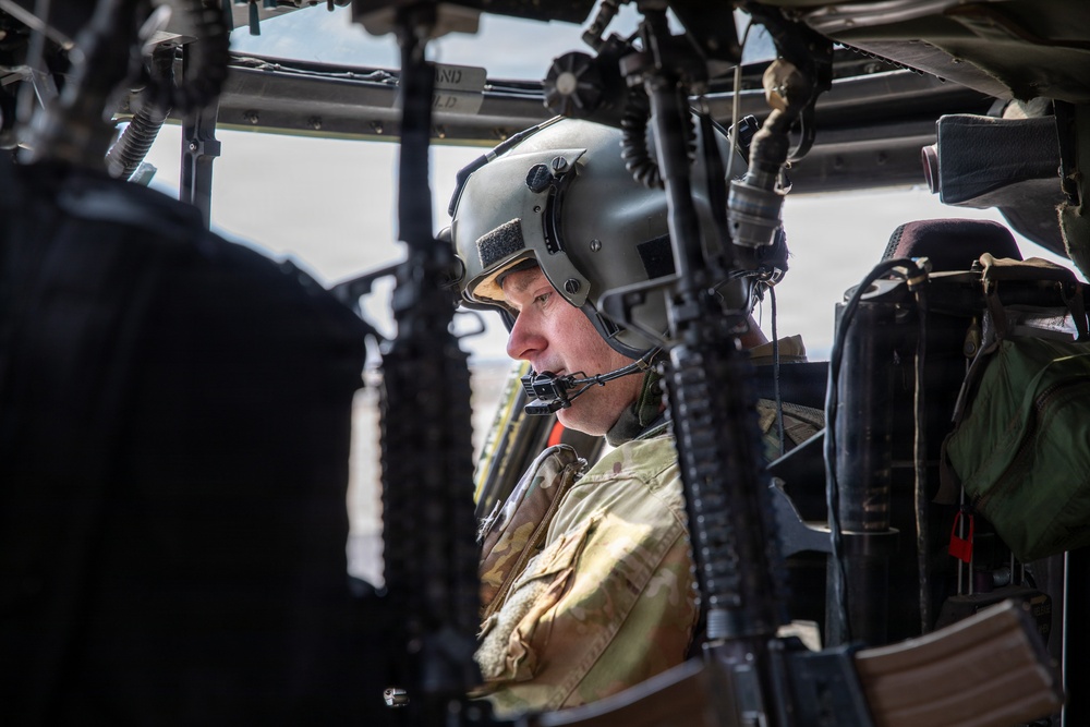 U.S. Army conducts flight operations during Operation Epic Fury