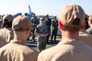 AFN Naples Radio News- Admiral Stuart Munsch Relieved And Pennsylvania National Guard Lithuania Partnership