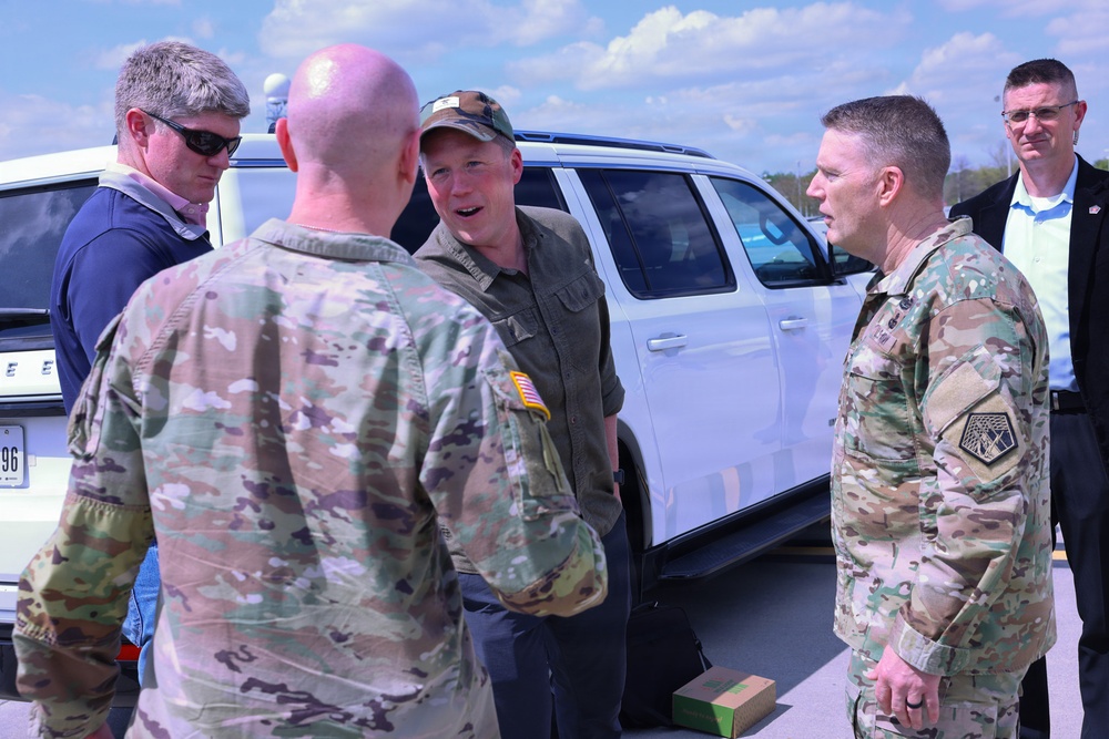 Secretary of the Army ARCYBER Visit