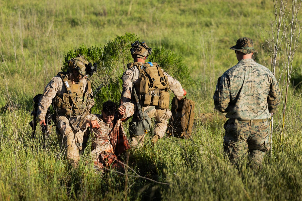 U.S. Marines with 1st MARDIV hold annual squad competition