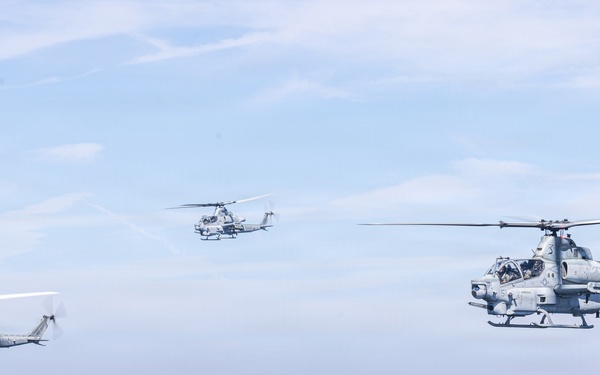 HMLA-169, San Diego Padres 2026 Season Opening Day Game flyover