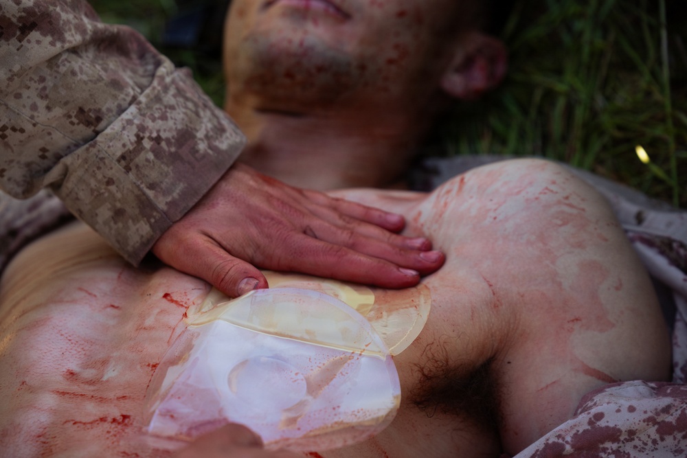 U.S. Marines with 1st MARDIV hold annual squad competition