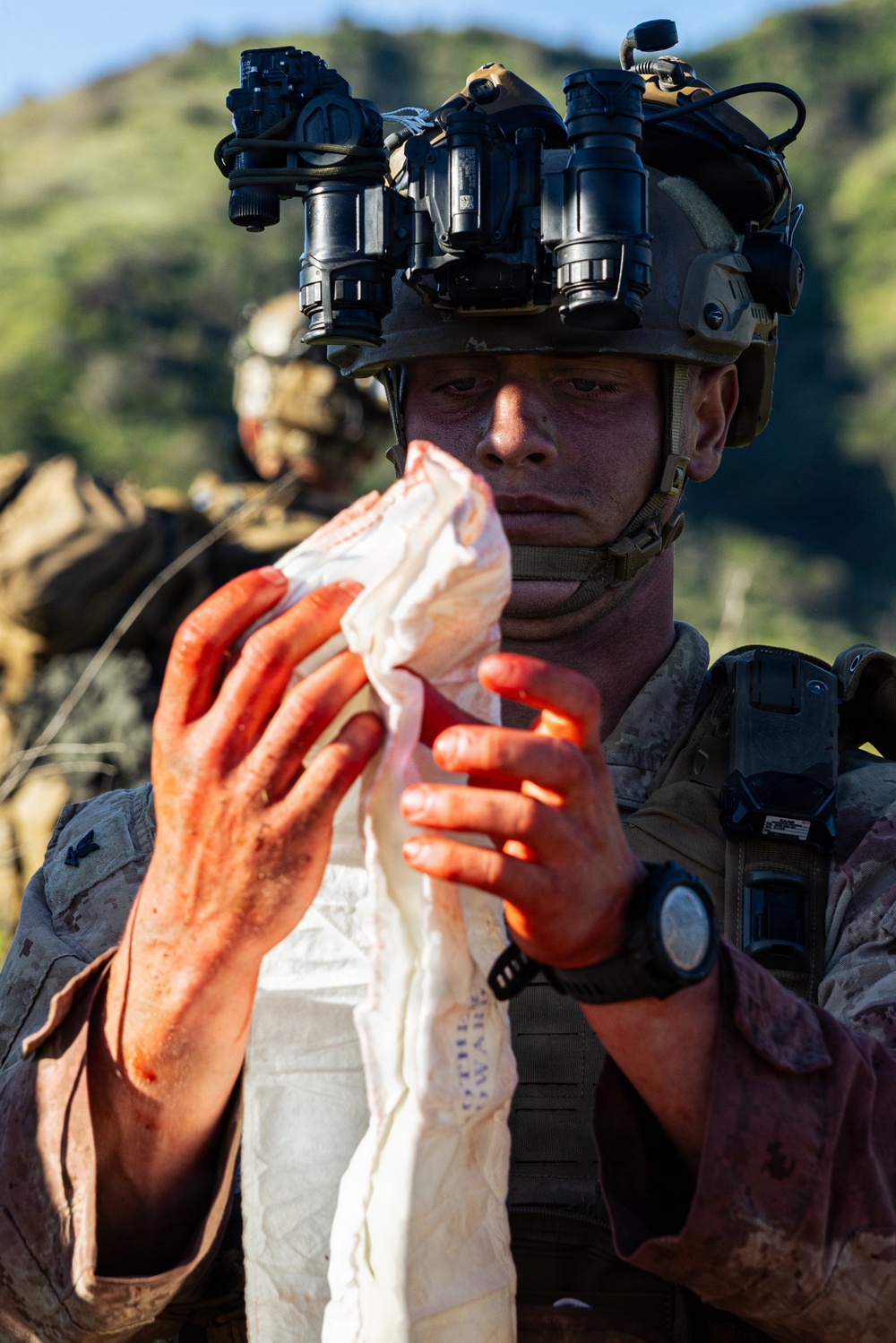 U.S. Marines with 1st MARDIV hold annual squad competition