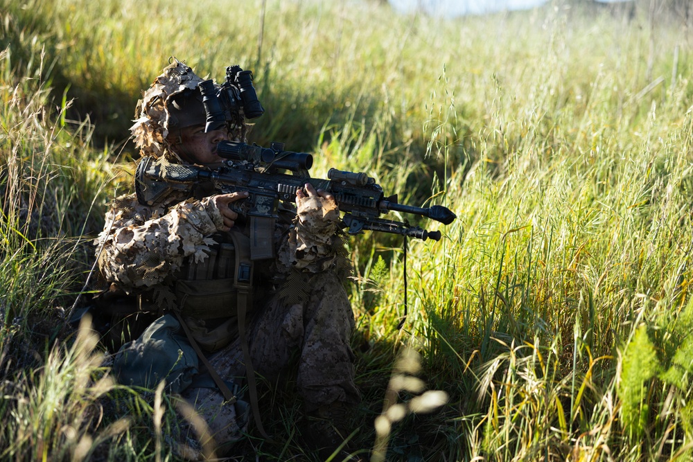 U.S. Marines with 1st MARDIV hold annual squad competition