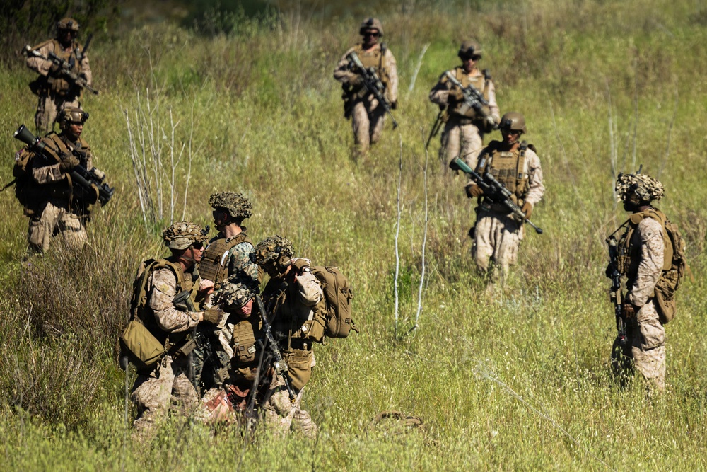 U.S. Marines with 1st MARDIV hold annual squad competition