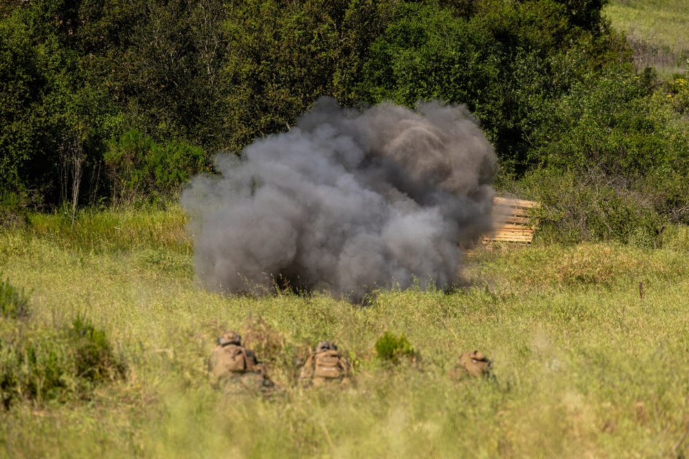 U.S. Marines with 1st MARDIV hold annual squad competition