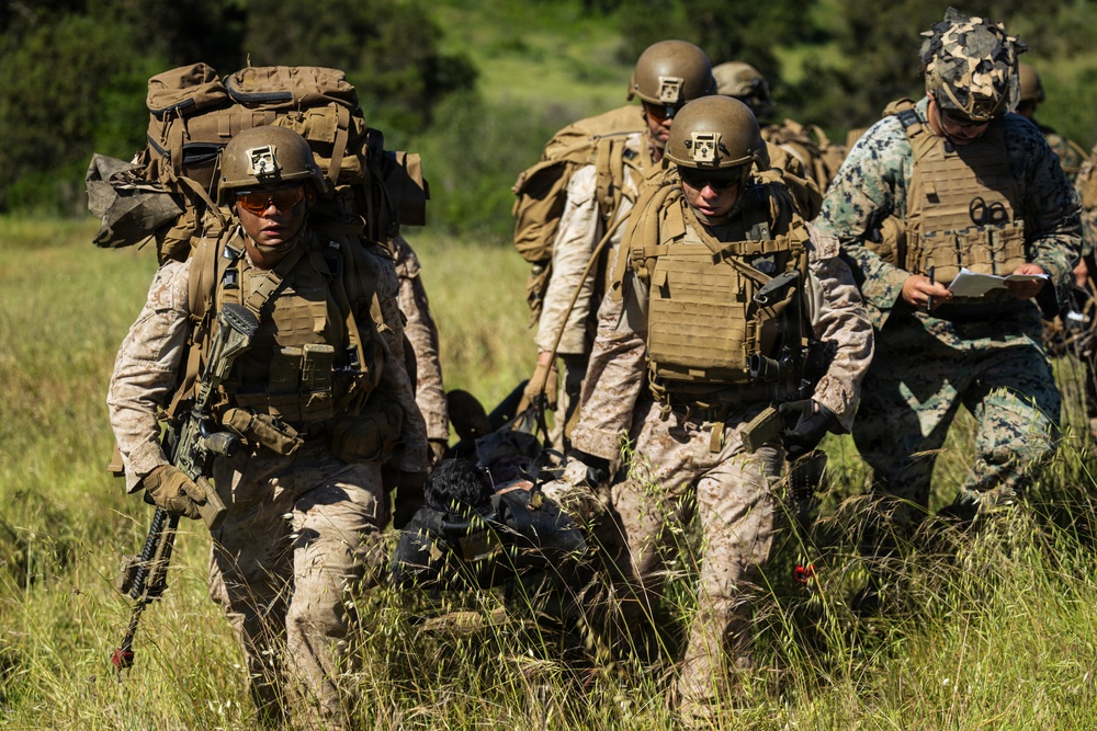 U.S. Marines with 1st MARDIV hold annual squad competition