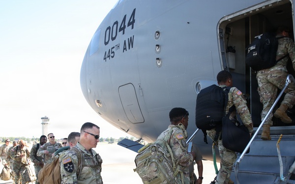 316th ESC Depature