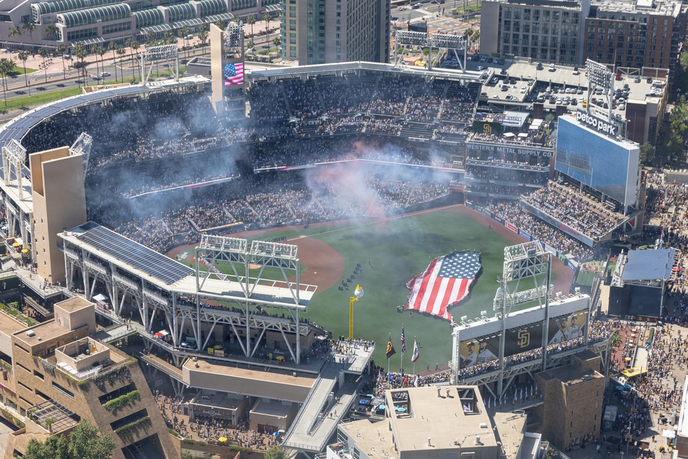 HMLA-169, San Diego Padres 2026 Season Opening Day Game flyover