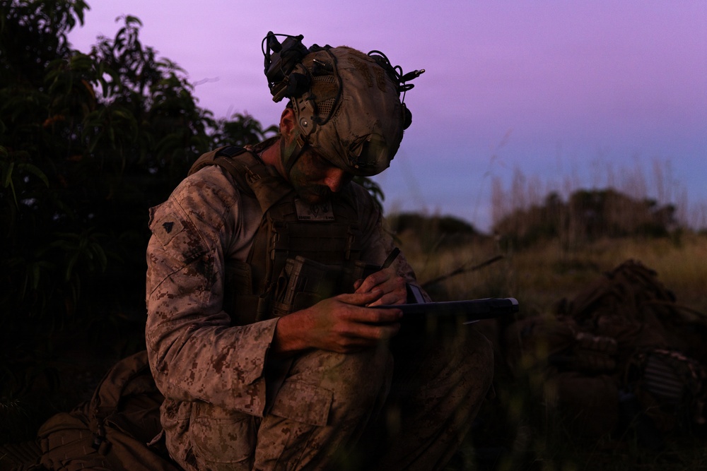 U.S. Marines with 1st MARDIV hold annual squad competition