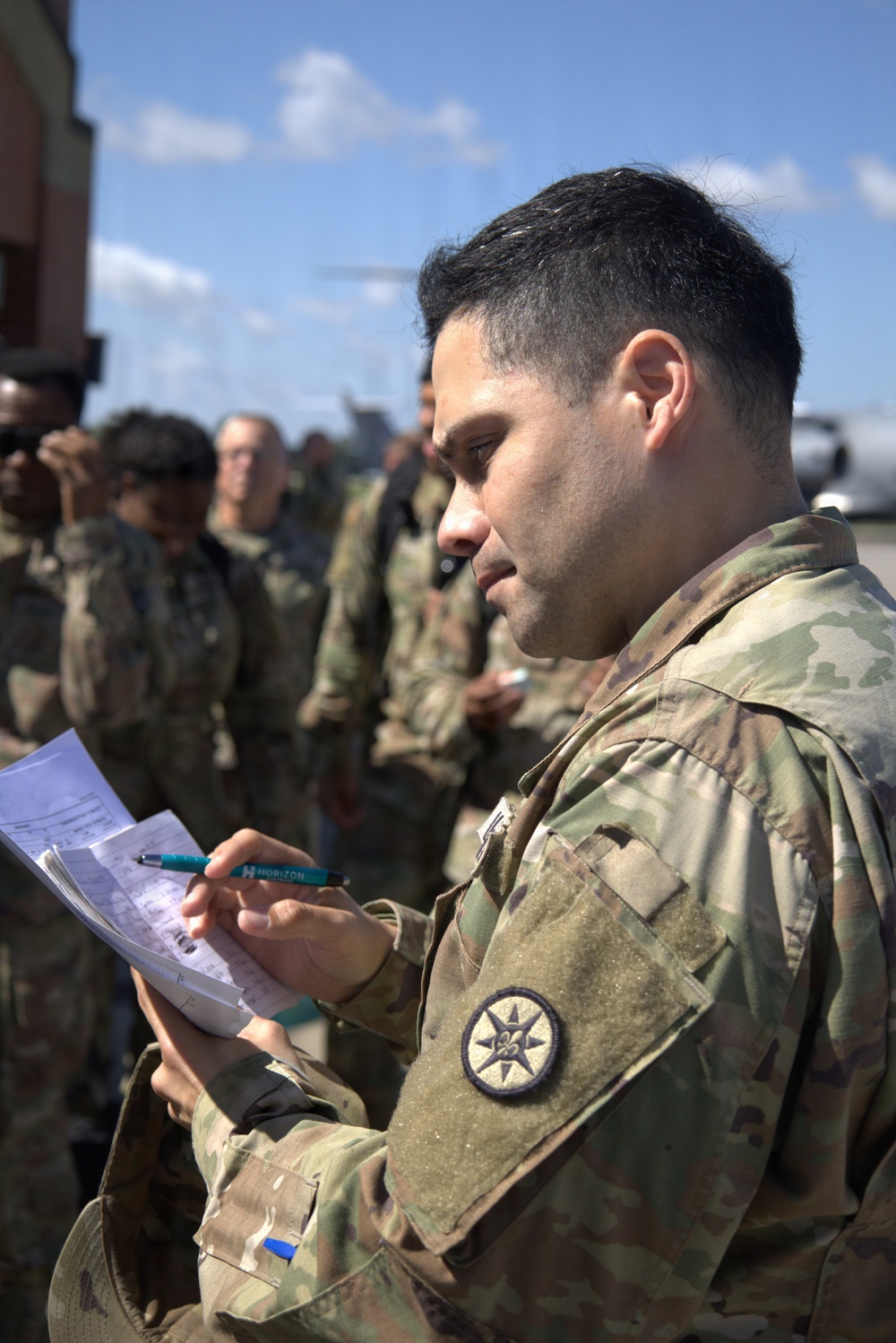 316th ESC Departure