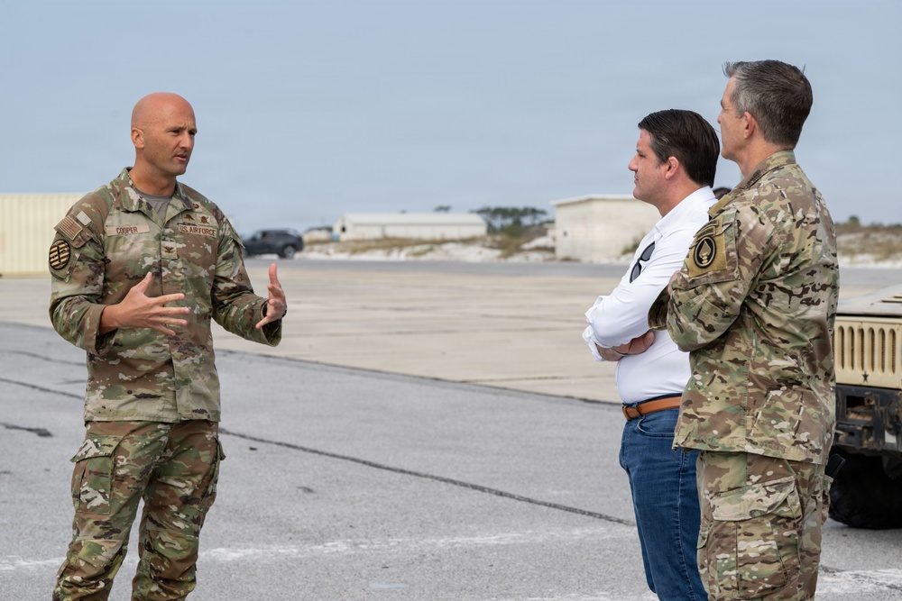 ASW(SO/LIC) and SOCOM SEL visit Hurlburt Field for AFSOC Immersion