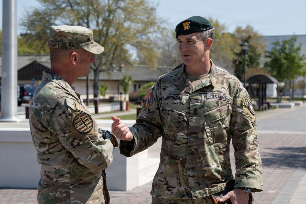 ASW(SO/LIC) and SOCOM SEL visit Hurlburt Field for AFSOC Immersion