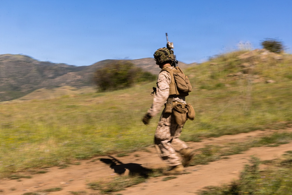 U.S. Marines participate in annual 1st MARDIV Squad Competition
