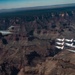 Thunderbirds fly over Grand Canyon National Park
