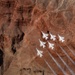 Thunderbirds fly over Grand Canyon National Park