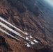 Thunderbirds fly over Grand Canyon National Park