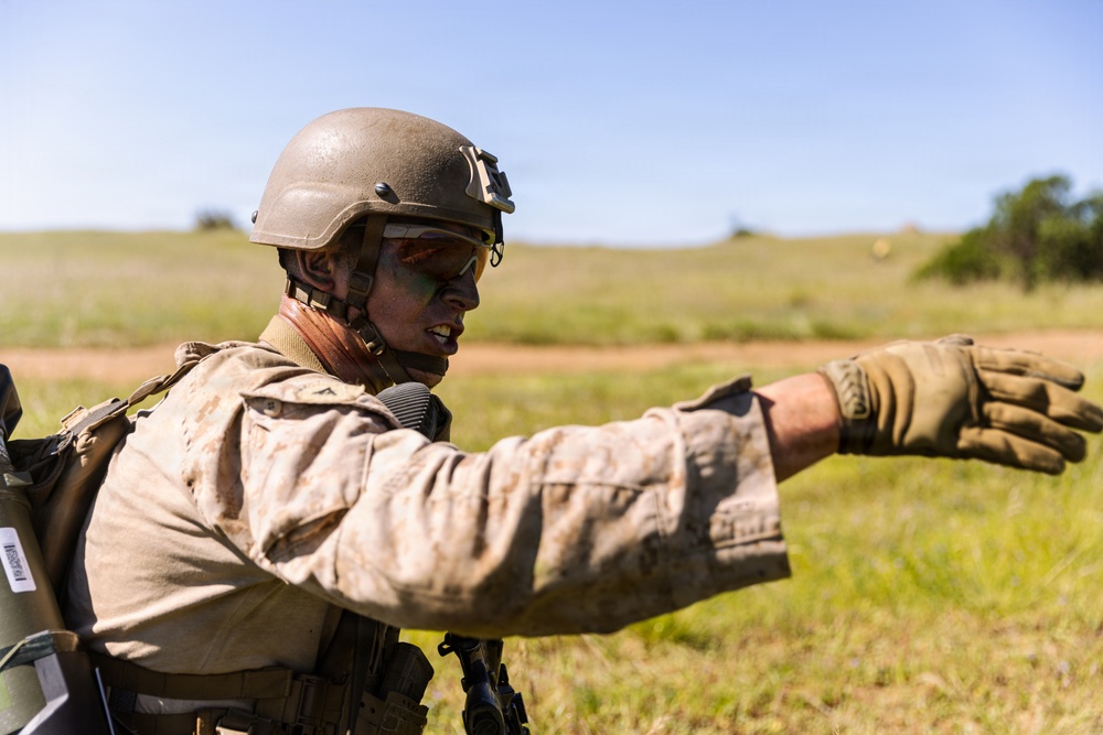 U.S. Marines participate in annual 1st MARDIV Squad Competition