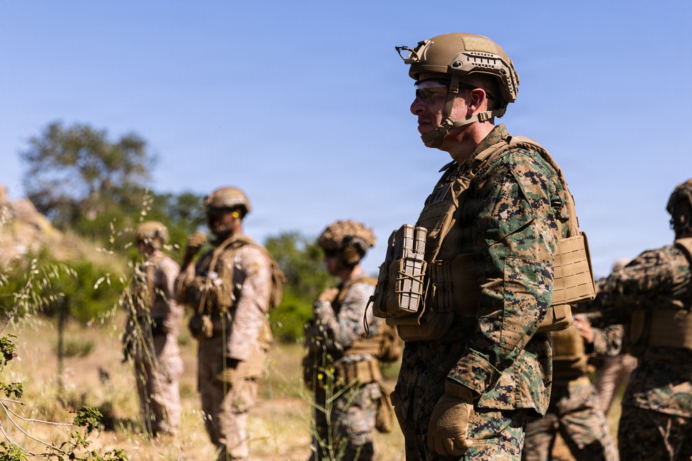 U.S. Marines participate in annual 1st MARDIV Squad Competition