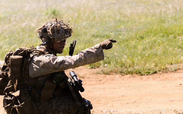 U.S. Marines participate in annual 1st MARDIV Squad Competition