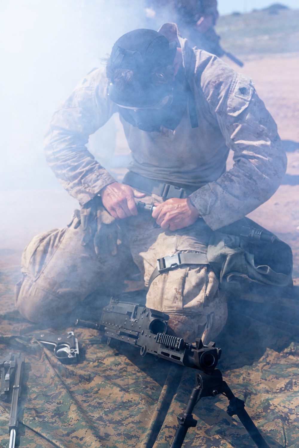 U.S. Marines participate in annual 1st MARDIV Squad Competition