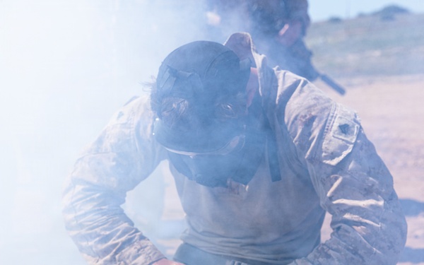 U.S. Marines participate in annual 1st MARDIV Squad Competition