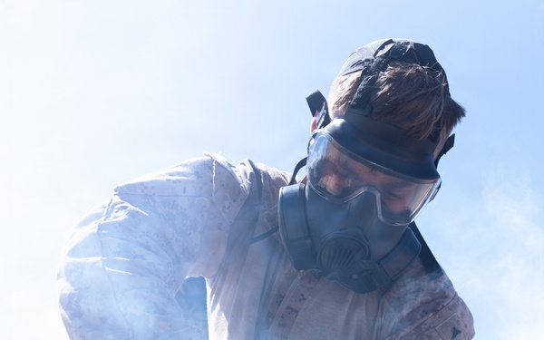 U.S. Marines participate in annual 1st MARDIV Squad Competition