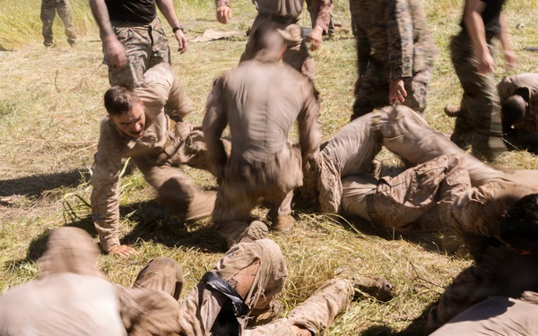 U.S. Marines participate in annual 1st MARDIV Squad Competition