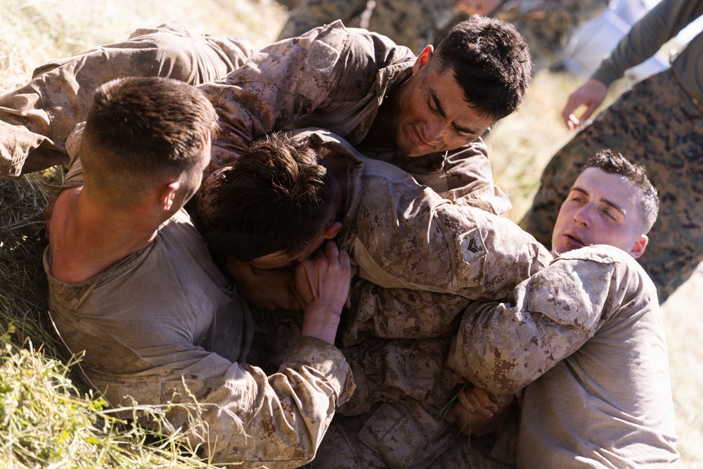 U.S. Marines participate in annual 1st MARDIV Squad Competition