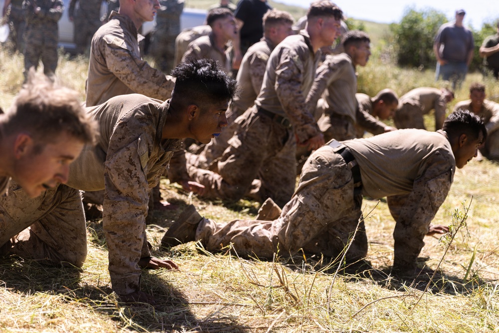 U.S. Marines participate in annual 1st MARDIV Squad Competition