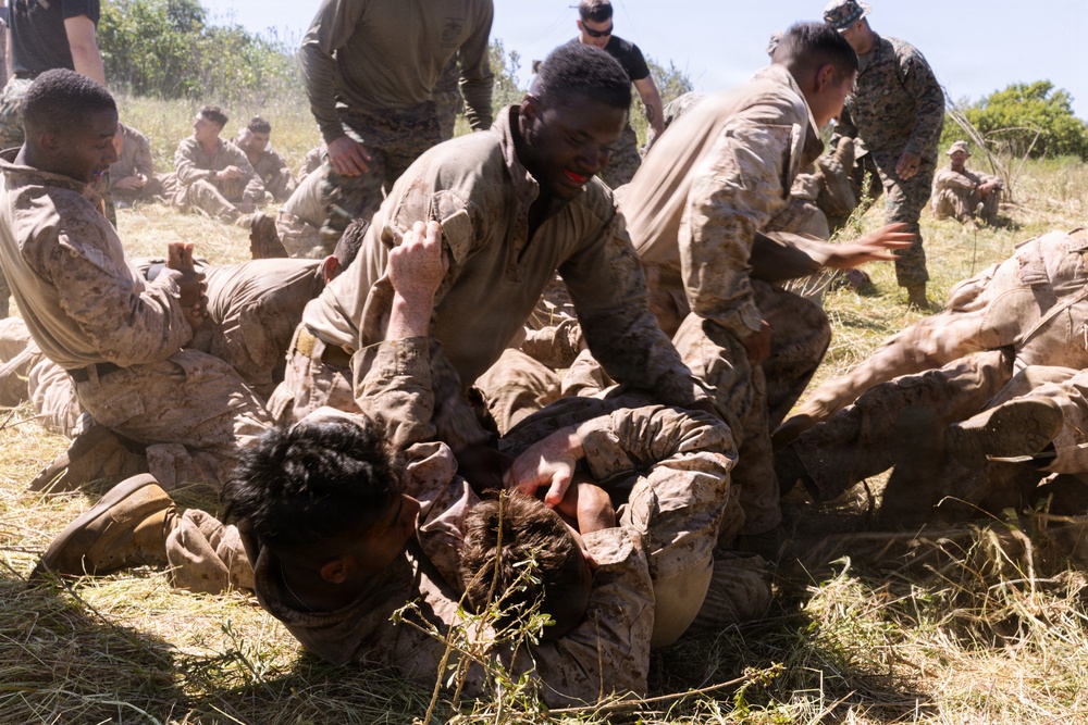 U.S. Marines participate in annual 1st MARDIV Squad Competition