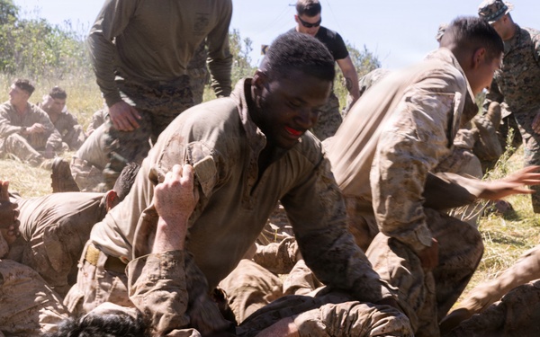 U.S. Marines participate in annual 1st MARDIV Squad Competition