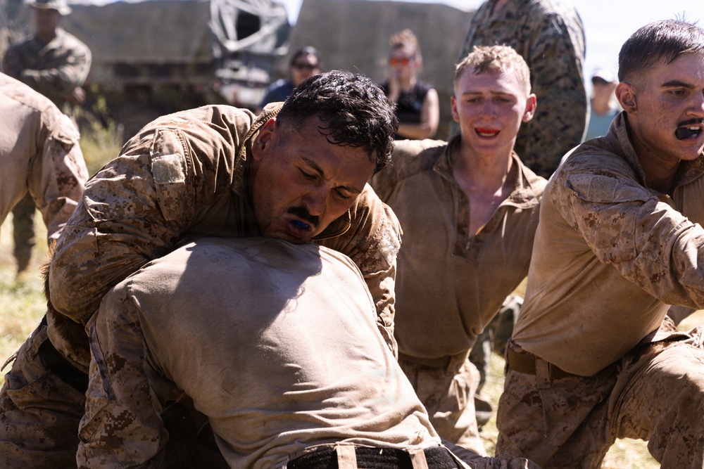 U.S. Marines participate in annual 1st MARDIV Squad Competition