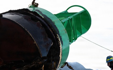 USCGC Kukui conducts aids to navigation operations near Sitka, Alaska