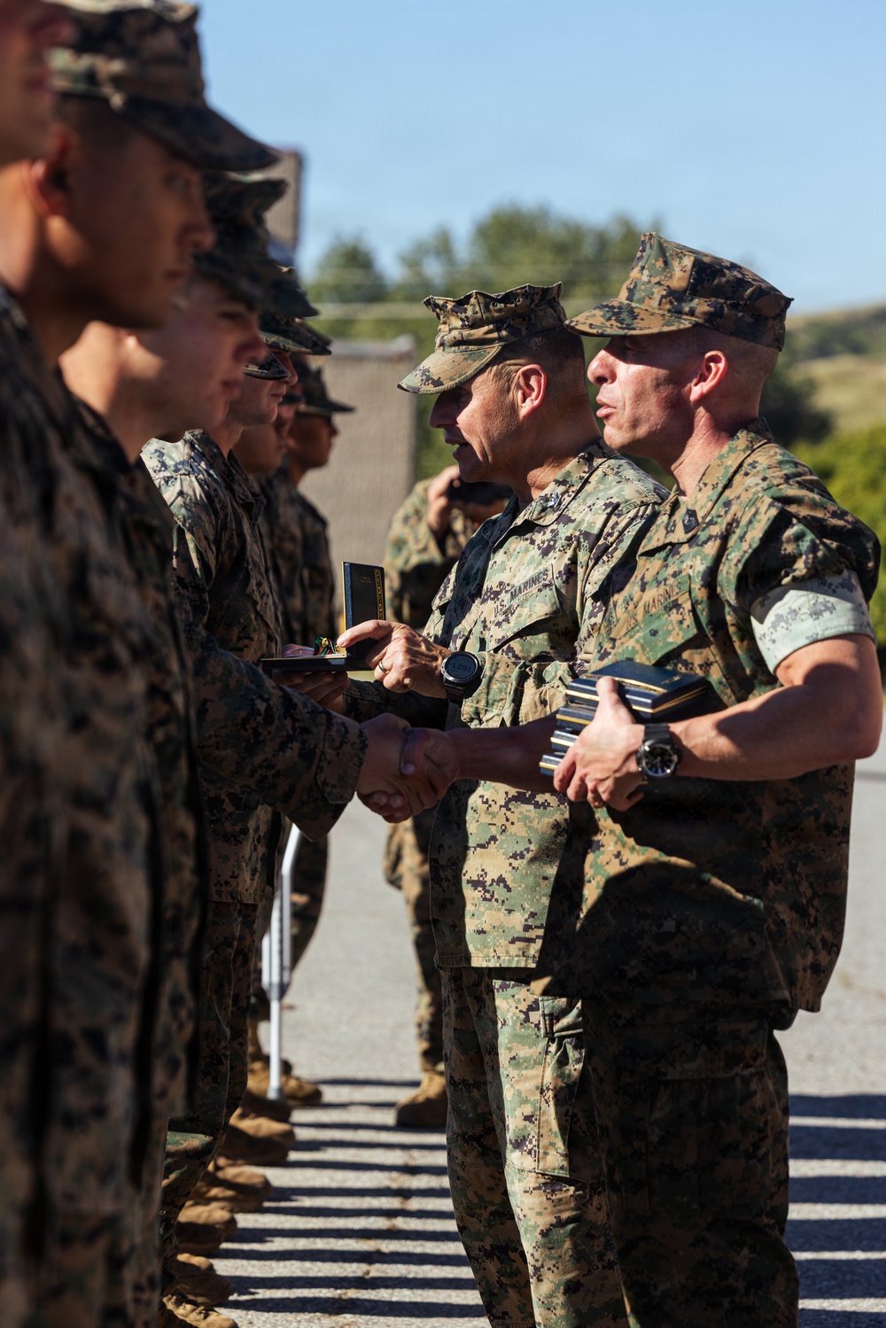 U.S. Marines participate in annual 1st MARDIV Squad Competition