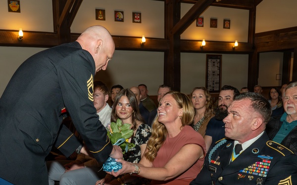 Sgt. 1st Class Thompson retires after 26 years of service