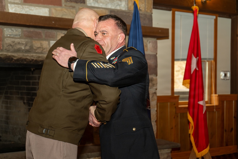 Sgt. 1st Class Thompson retires after 26 years of service
