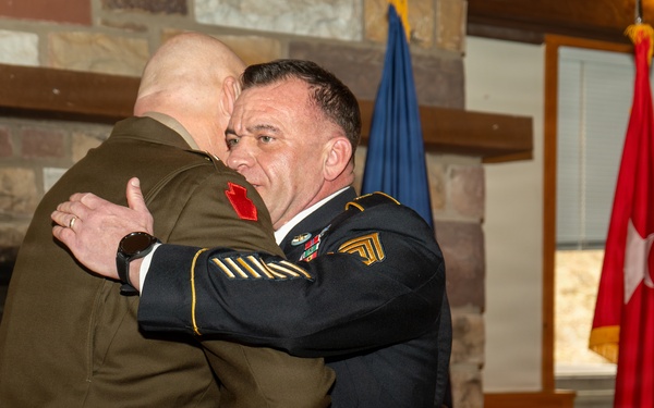 Sgt. 1st Class Thompson retires after 26 years of service