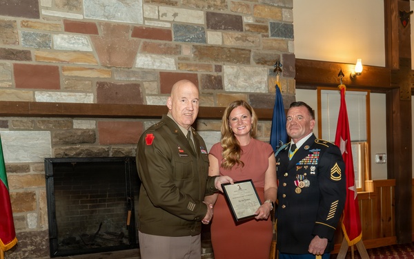 Sgt. 1st Class Thompson retires after 26 years of service