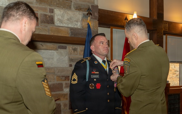 Sgt. 1st Class Thompson retires after 26 years of service