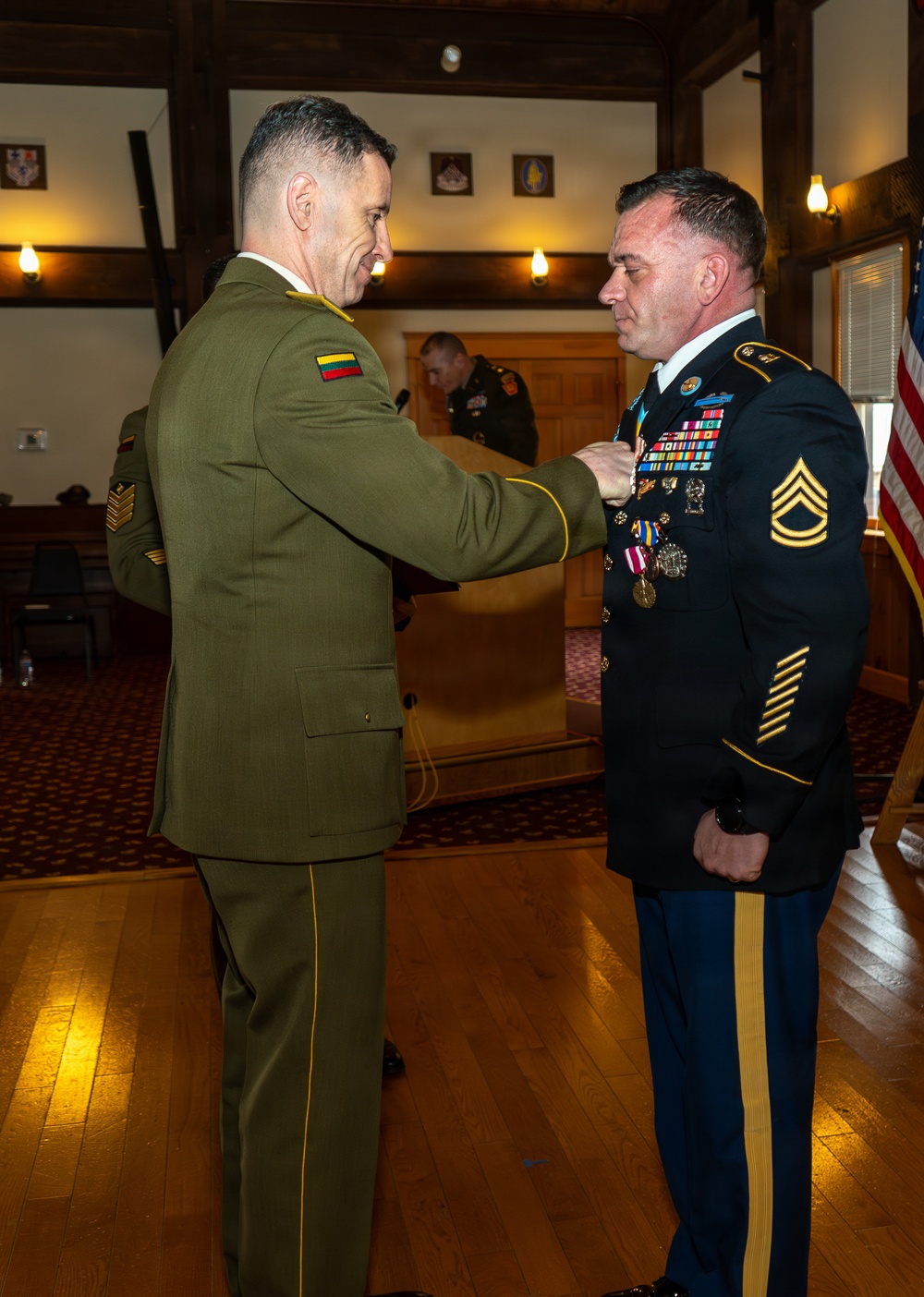 Sgt. 1st Class Thompson retires after 26 years of service