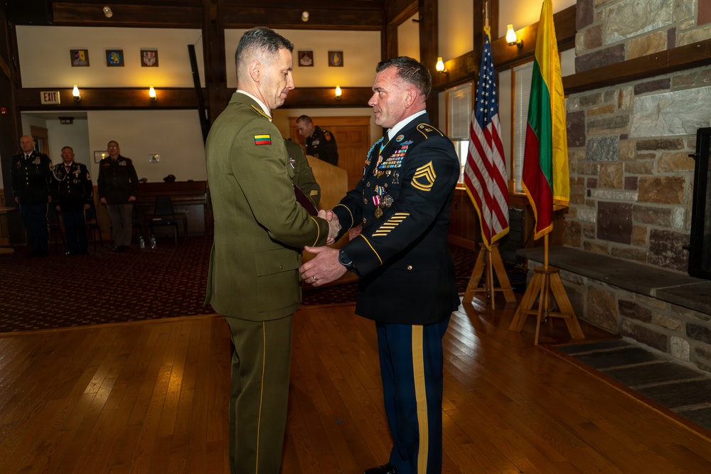 Sgt. 1st Class Thompson retires after 26 years of service