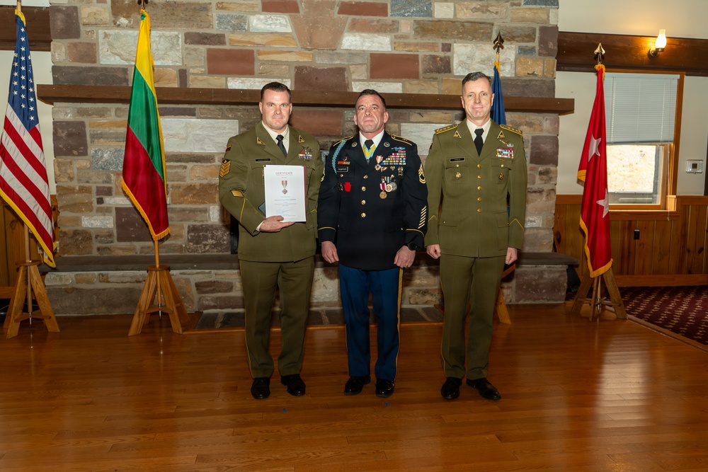 Sgt. 1st Class Thompson retires after 26 years of service