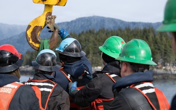 USCGC Kukui conducts aids to navigation operations near Sitka, Alaska