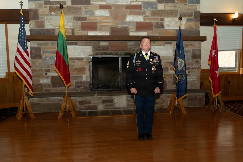 Sgt. 1st Class Thompson retires after 26 years of service